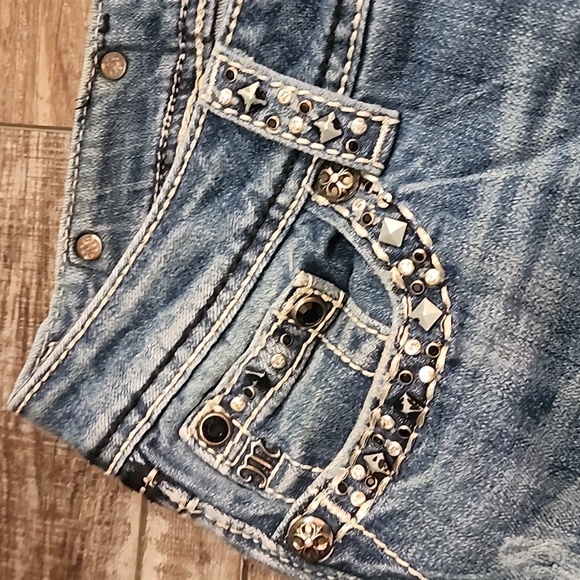 Wm Miss Me JE5014T44L straight leg jean size 29W x 33 I - Picture 3 of 9